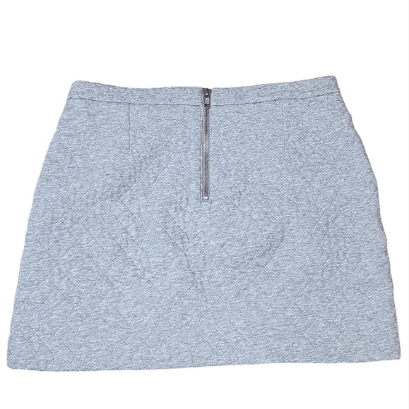 Hinge Womens Quilted Mini Skirt - Picture 4 of 7